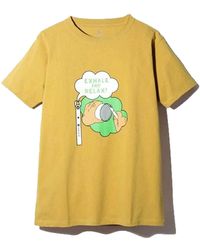 Snow Peak Kuwagata T-shirt - Yellow