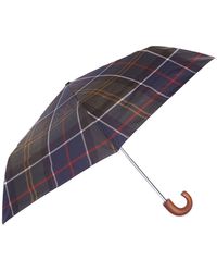 Barbour Tartan Mini Umbrella - Multicolour