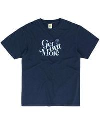 Hikerdelic Get Out More Short Sleeve T-shirt - Blue