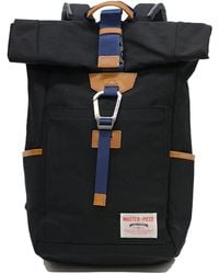 master-piece Link Rolltop Backpack - Black
