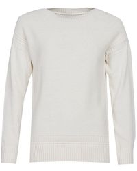 Barbour Sailboat Knit - White