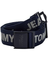 Tommy Hilfiger Leather Braided Belt for Men Mens Accessories Belts Save 17% 