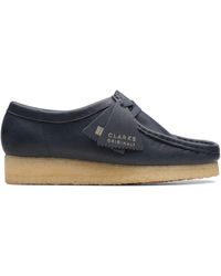 Clarks Wallabee Leather - Blue