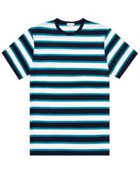 Sunspel Classic Crew Neck T-shirt Navy - Blue