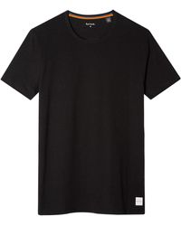 PAUL SMITH dark navy blue Cotton Jersey Lounge short sleeve Tshirt top S M L XL 