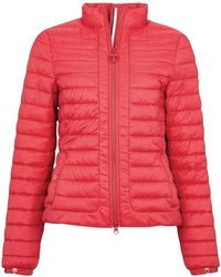 womens orange barbour jacket