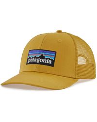 Patagonia P-6 Logo Trucker Hat - Yellow