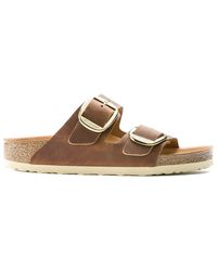 Birkenstock Arizona Big Buckle Sandal in Pink | Lyst