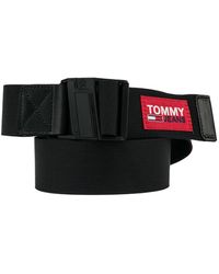 Tommy Hilfiger Fast Clip Webbing Belt Black