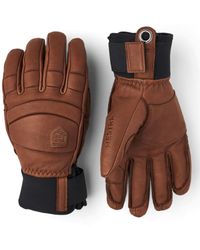 Hestra Fall Line 5-finger Gloves Brown
