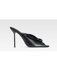 Paris Texas - Nappa Mule With Bow Detail - Lyst
