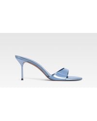 Paris Texas - Mirrored Leather Mule - Lyst
