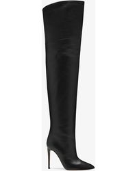 Paris Texas - Nappa Leather Stiletto Over The Knee Boots - Lyst