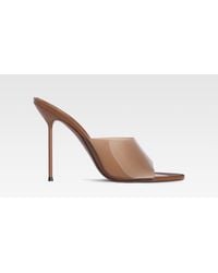 Paris Texas - Patent Leather And Pvc Mule - Lyst