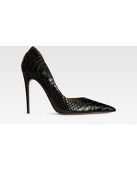 Paris Texas - Python-Print Leather Pump - Lyst