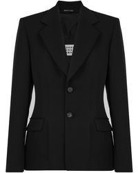 Maison Margiela Tailored Blazer Black