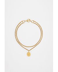 Patou - Bocca Charm Necklace - Lyst
