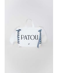 Patou - Upcycling Canvas-Shopper aus Bio-Baumwolle - Lyst
