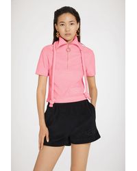 Patou - Half-Zip Polo Shirt - Lyst