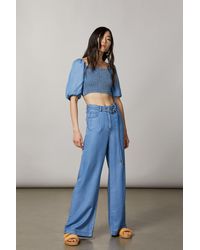 Jeans a zampa d'elefante Patrizia Pepe da donna - Fino al 24% di sconto |  Lyst