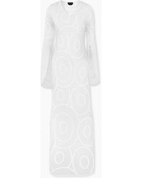 Paula Hian Geneva - Elegant Knit Wedding Gown - White