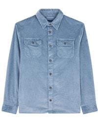 Paul & Shark - Velvet Overshirt - Lyst