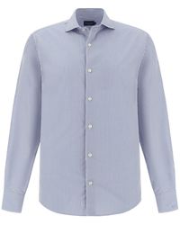 Paul & Shark - Cotton Poplin Shirt Soffio - Lyst
