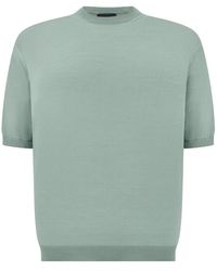 Paul & Shark - 140's Superfine Merino Wool T-Shirt - Lyst