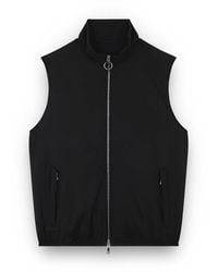 Paul & Shark - Typhoon Platinum Padded Vest - Lyst