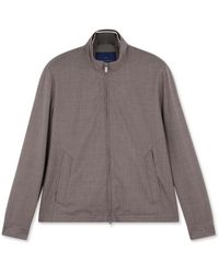 Paul & Shark - Wool And Silk Bomber - Lyst