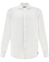 Paul & Shark - Garment‑Dyed Linen Shirt - Lyst