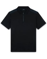 Paul & Shark - Aqua Touch Baumwoll-Polo Mit Typhoon Re-4X4 Stretch-Details, Mann, Größe - Lyst