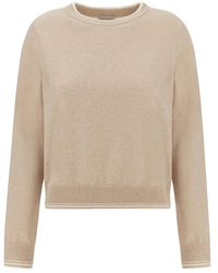 Paul & Shark - Crew Neck Cashmere Sweater - Lyst