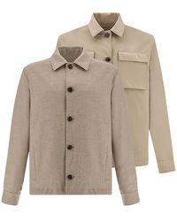 Paul & Shark - Reversible Overshirt - Lyst