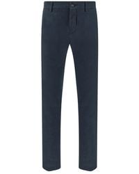 Paul & Shark - Bellagio Stretch Cotton Trousers - Lyst