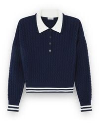 Paul & Shark - Wool And Cashmere Polo Shirt - Lyst