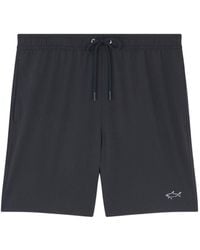 Paul & Shark - Swimsuit With Shark Reflective Print - Lyst