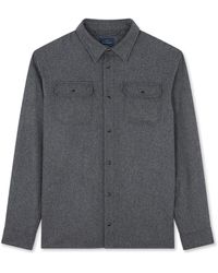 Paul & Shark - Overshirt Aus Wollmischung, Mann, Größe - Lyst