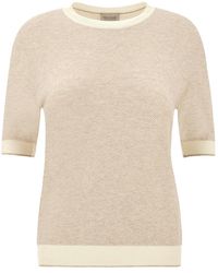 Paul & Shark - Cashmere And Cotton T-Shirt - Lyst