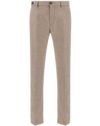 Paul & Shark - Bellagio Wool Twill Trousers - Lyst