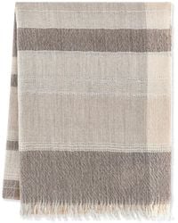 Paul & Shark - Alpaca And Wool Scarf With Striped Pattern - Lyst