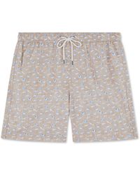 Paul & Shark - Badehose Mit Haidruck, Mann, Größe - Lyst