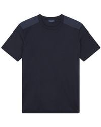 Paul & Shark - T-Shirt Aus Aqua Touch-Baumwolle Mit Details Aus Typhoon Re-4X4 Stretch, Mann, Größe - Lyst