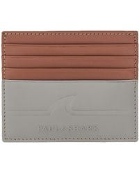 Paul & Shark - Fin Embossed Leather Cardholder - Lyst