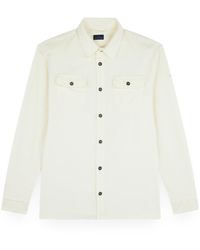 Paul & Shark - Velvet Overshirt - Lyst