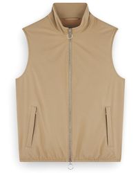 Paul & Shark - Typhoon Platinum Padded Vest - Lyst