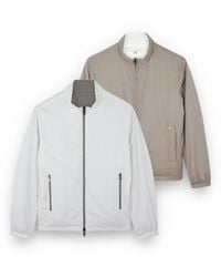 Paul & Shark - Typhoon Platinum Reversible Jacket - Lyst