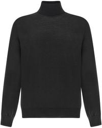 Paul & Shark - Superfine 140's Merino Wool Turtleneck Sweater - Lyst