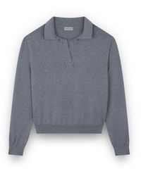 Paul & Shark - Wool And Cashmere Polo Shirt - Lyst
