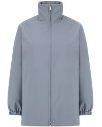 Paul & Shark - Typhoon Platinum Long Down Jacket - Lyst